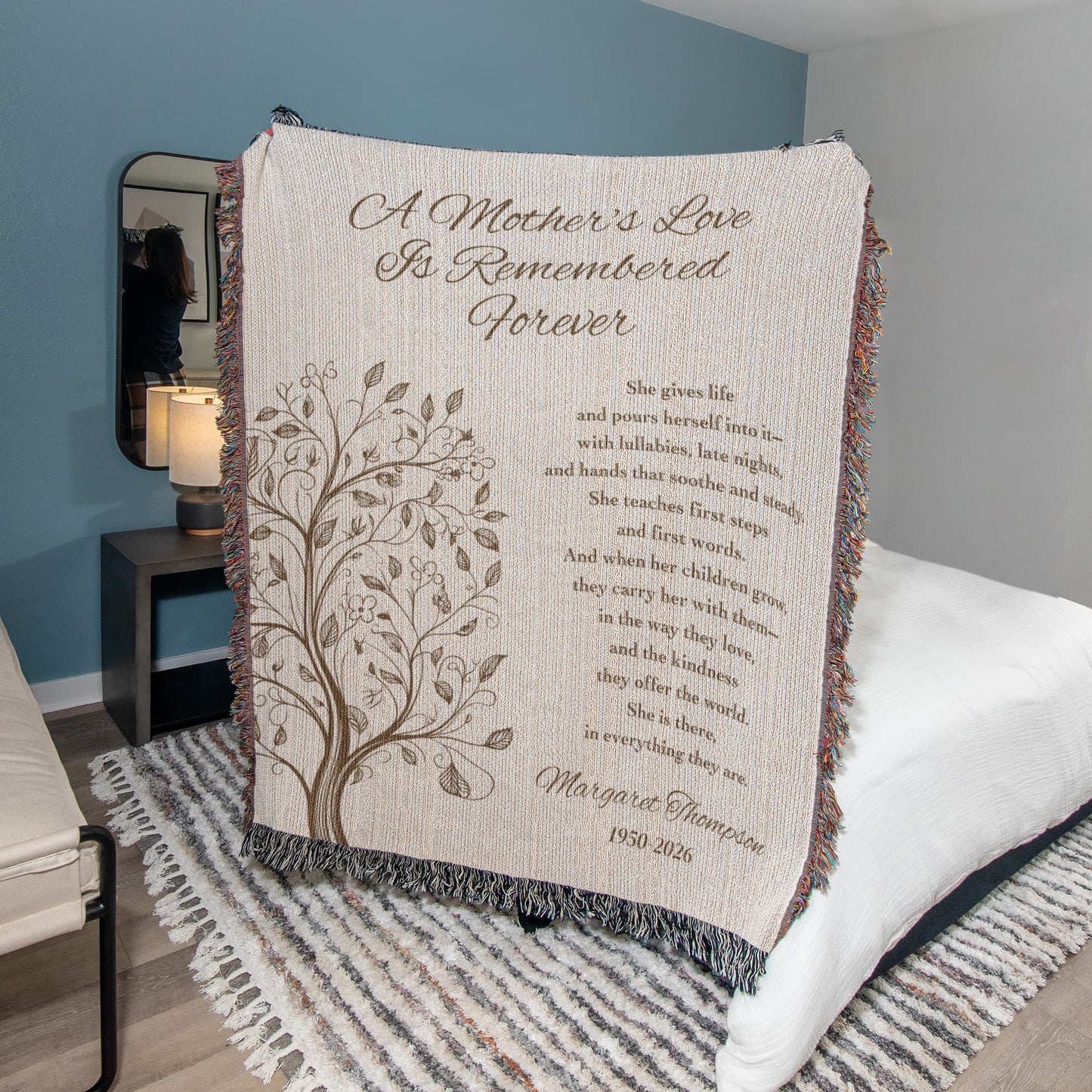 A Mother's Love - Memorial Blanket