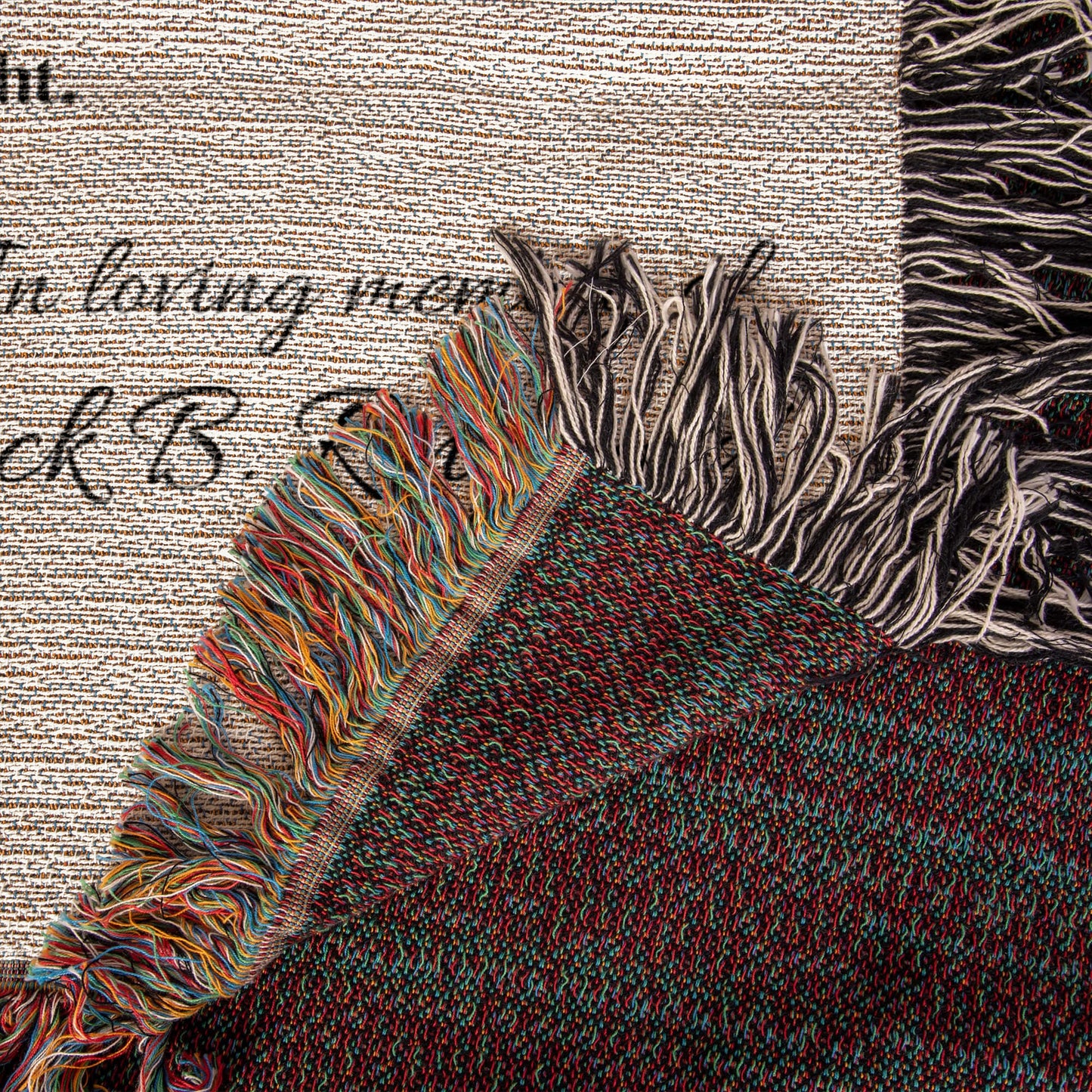 Always With Me - Cardinal Memorial Blanket