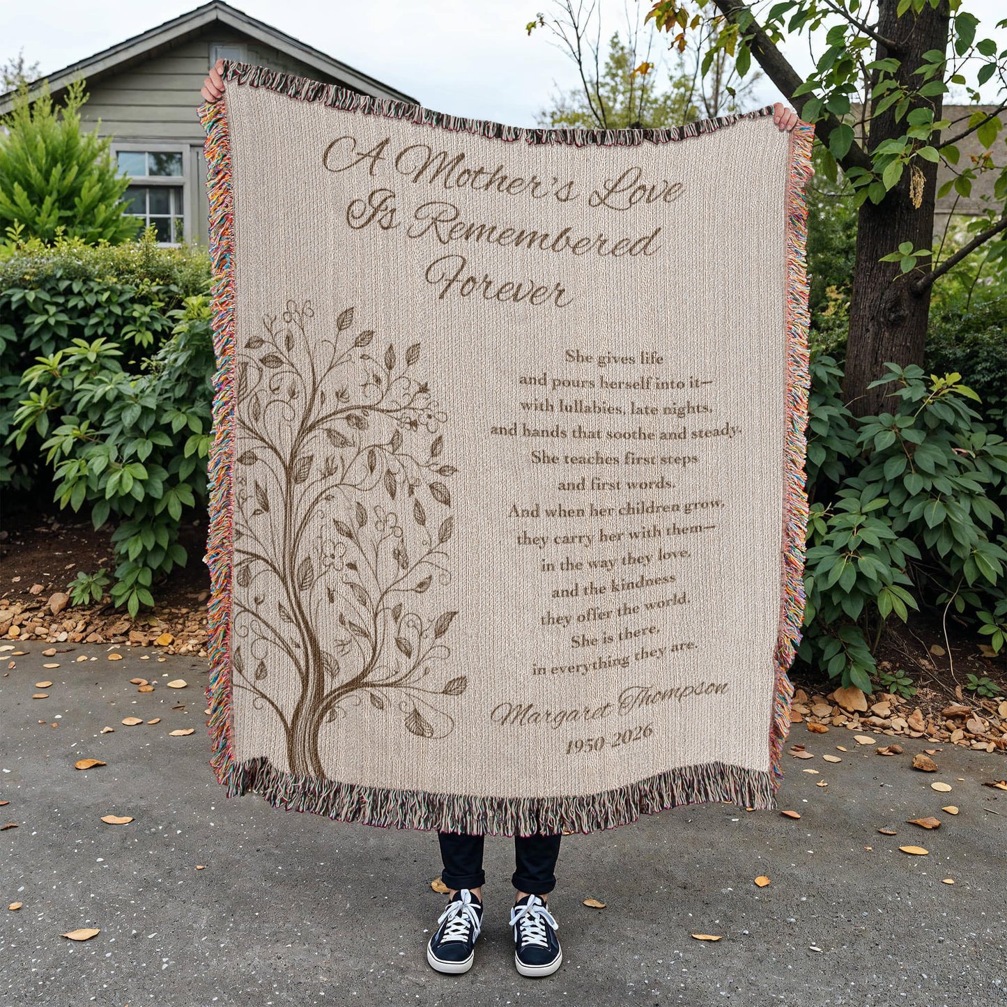 A Mother's Love - Memorial Blanket