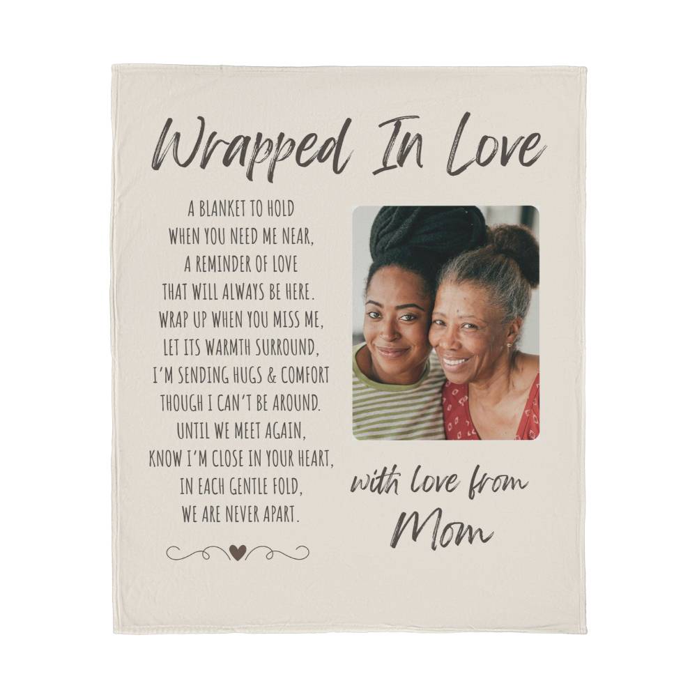 Wrapped in Love - Personalized Memorial Blanket