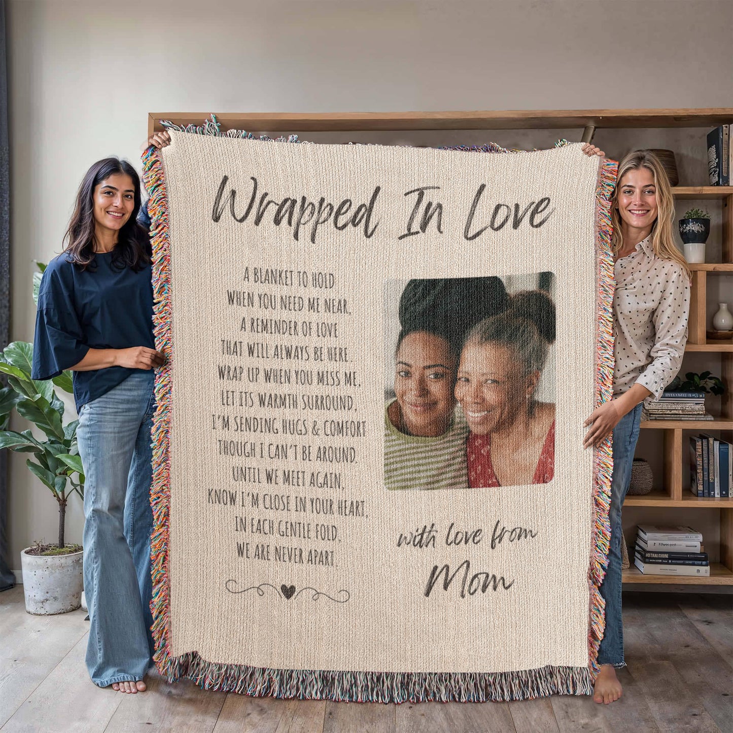 Wrapped in Love - Personalized Memorial Blanket