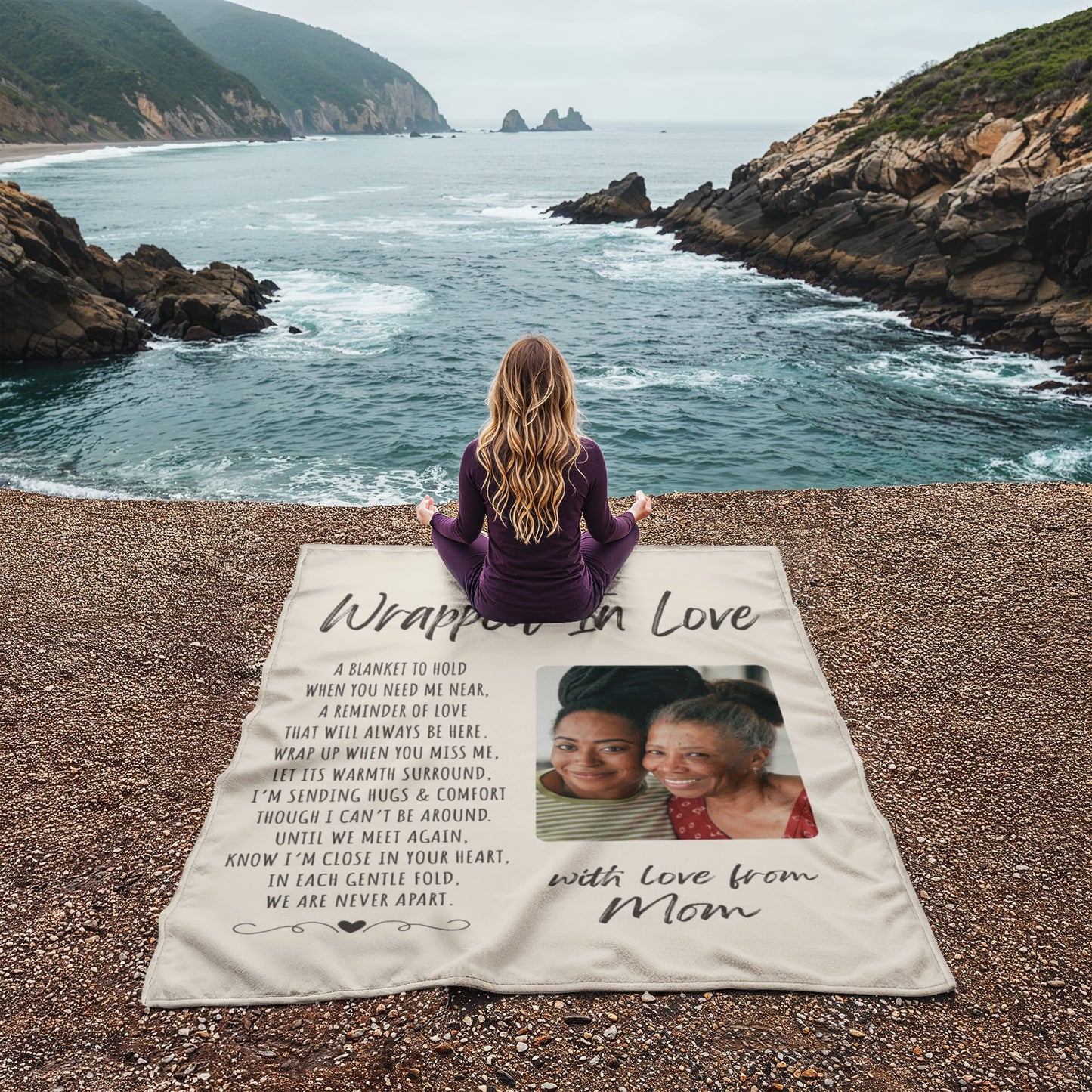 Wrapped in Love - Personalized Memorial Blanket
