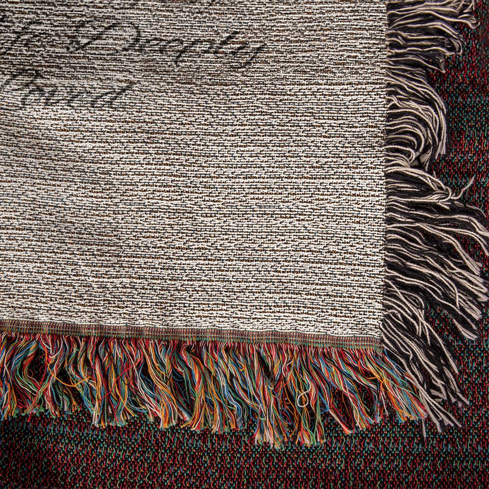 Memorial Blanket Wrapped in Love - Butterfly