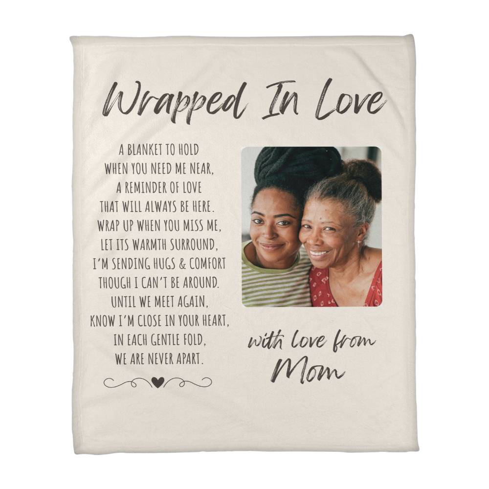 Wrapped in Love - Personalized Memorial Blanket