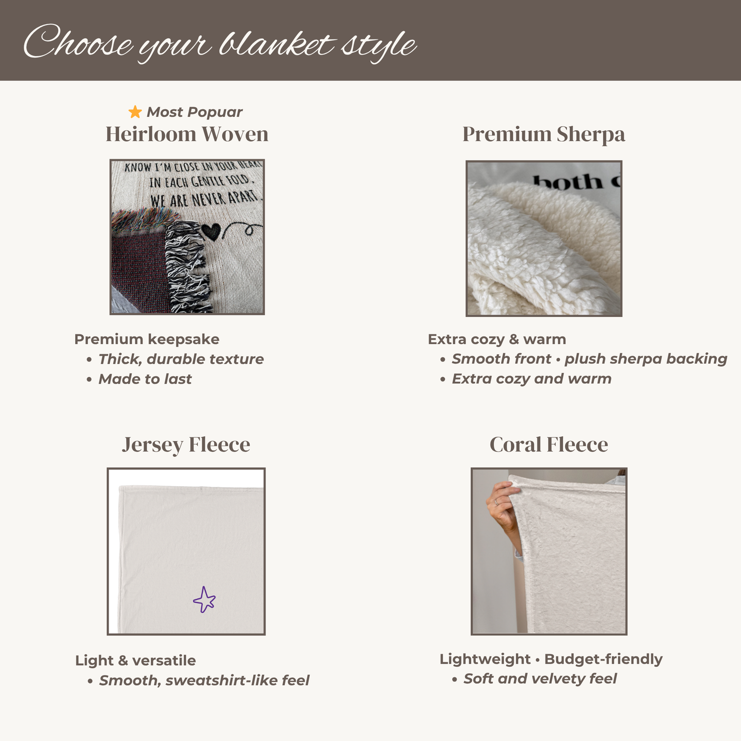 Personalized Memorial Blanket for Loss of Mother – Custom Sympathy Gift for Daughter or Son