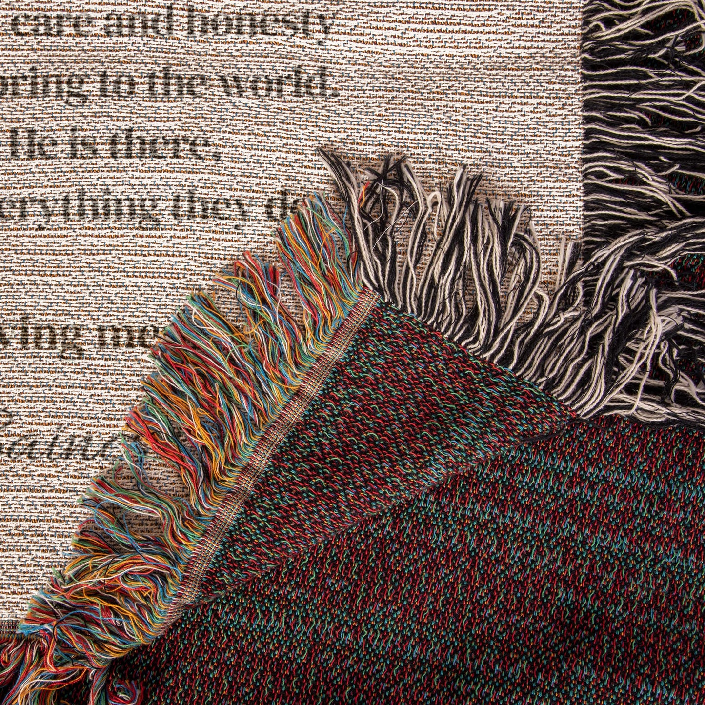 A Steady Presence - Loss of Father Memorial Blanket