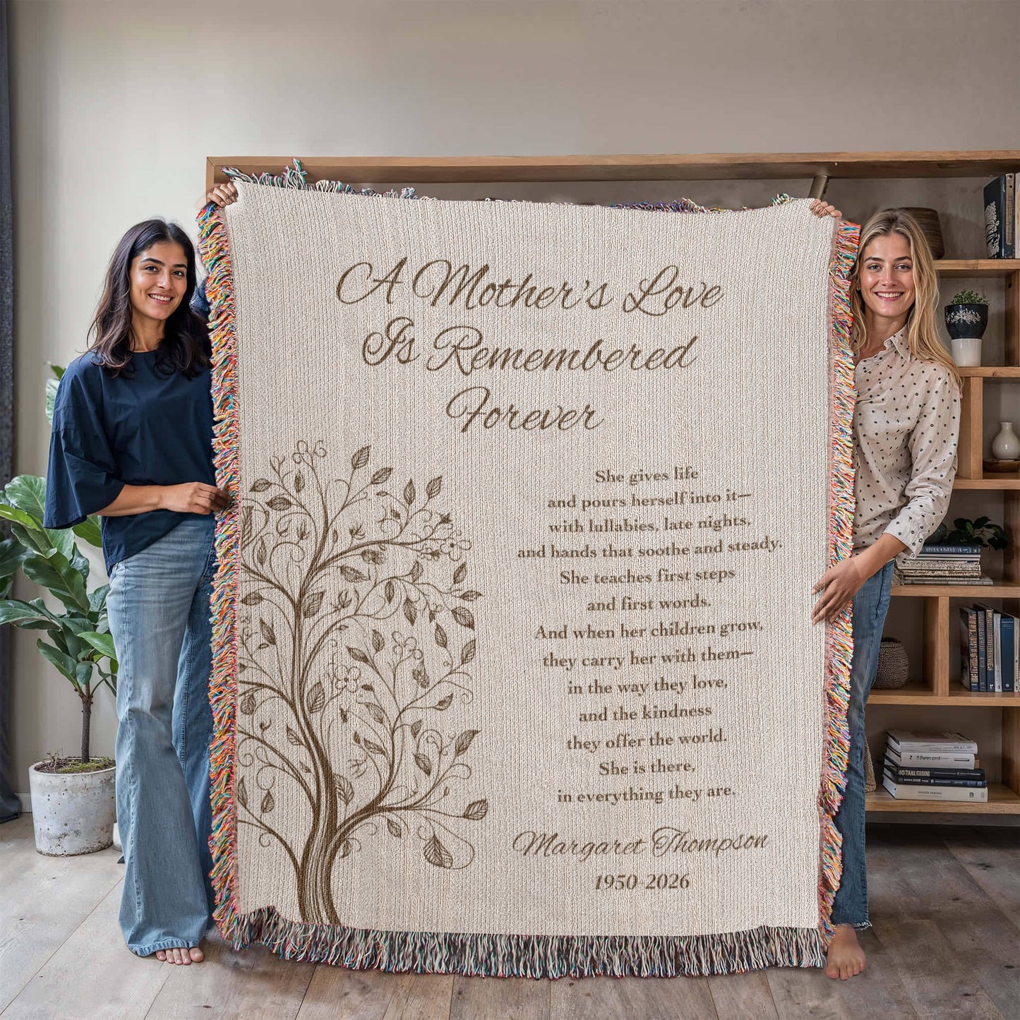 A Mother's Love - Memorial Blanket